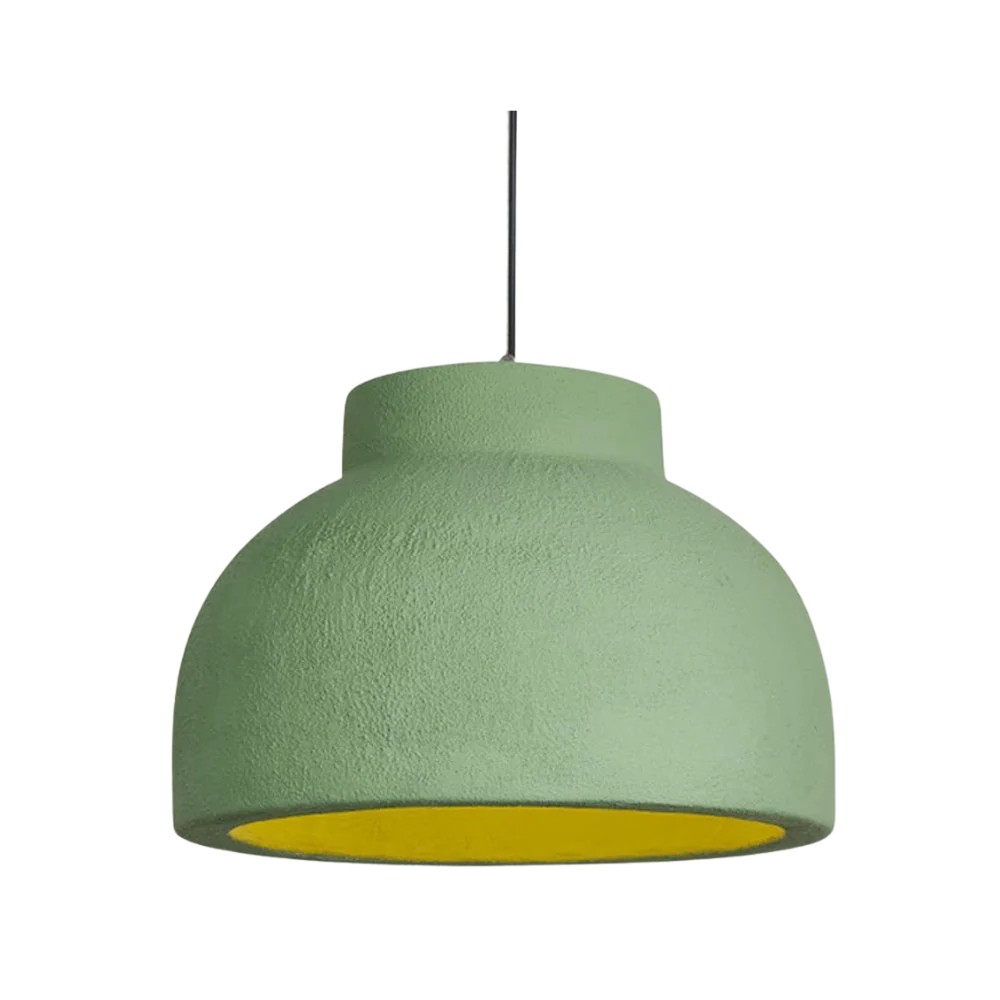 Minimalistische hanglamp van polystyreen met Nordic Bowl-design HL3382