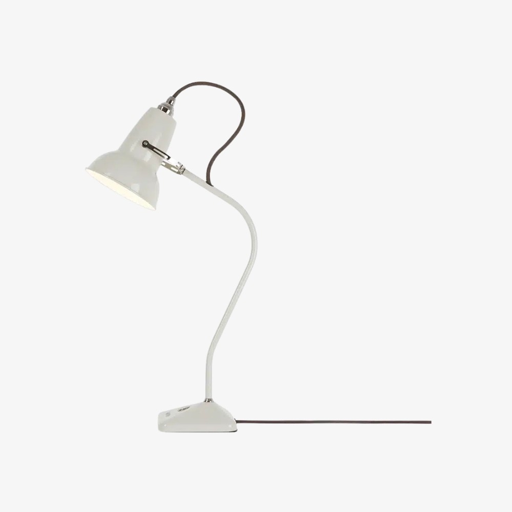 Modryx metalen mini-tafellamp - Klassieke tafellamp met geometrische voet voor de woonkamer HL2354