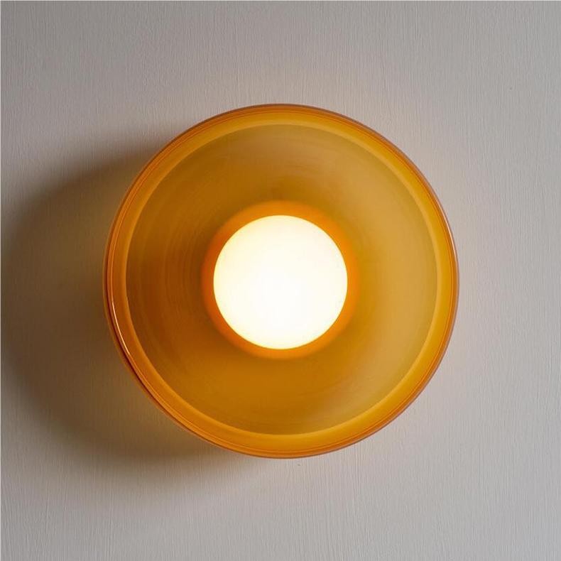 Morandi Glazen Schijf Orb Plafondlamp Wandlamp HL158