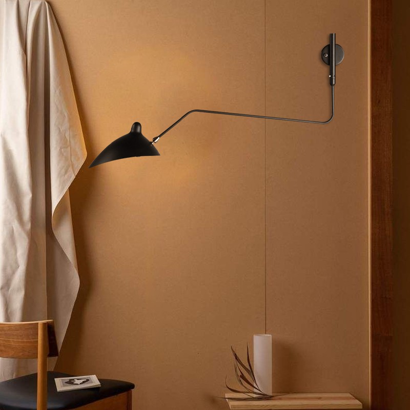 Duckbill Wandlamp Met Verstelbare Arm