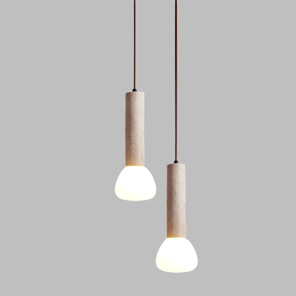 Elegante travertijn crèmekleurige kroonluchter HL1268