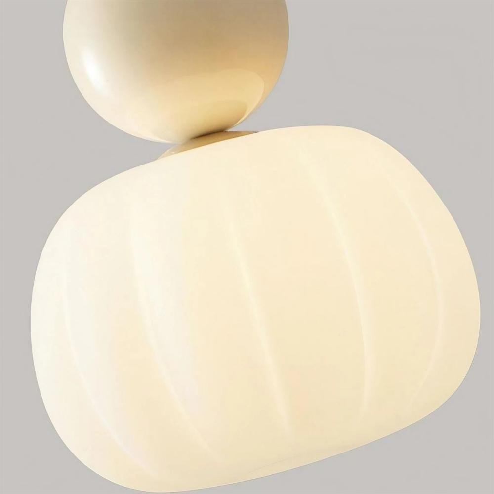 Crèmekleurige Bauhaus Art Deco hanglamp HL155
