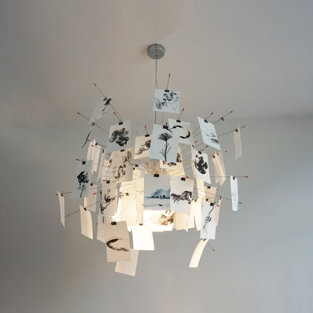 Renée Creatieve Schilderij Hanglamp Art Deco Slaapkamer Woonkamer HL1409
