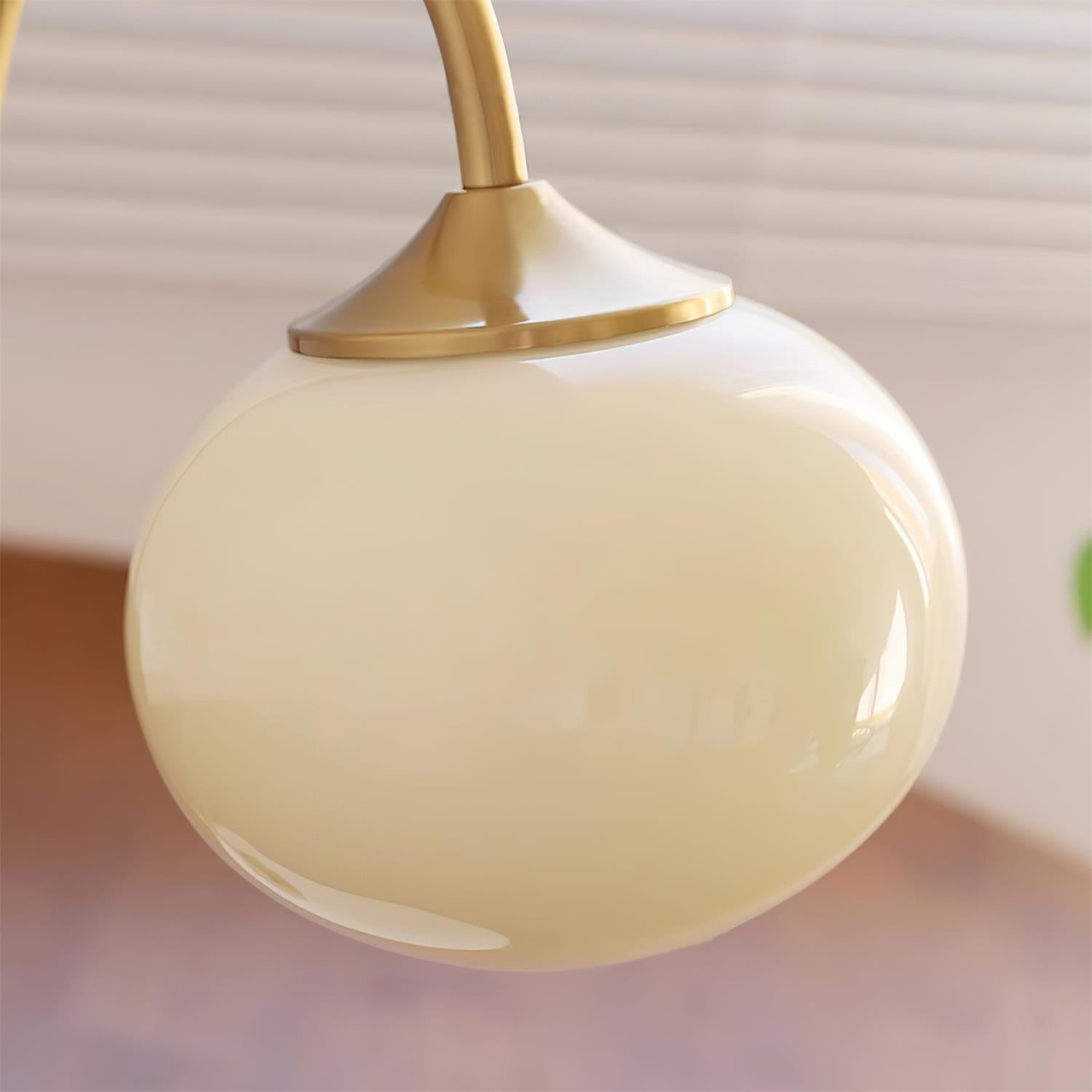 Nordic Mushroom Glazen Nachtkastje Lamp HL778