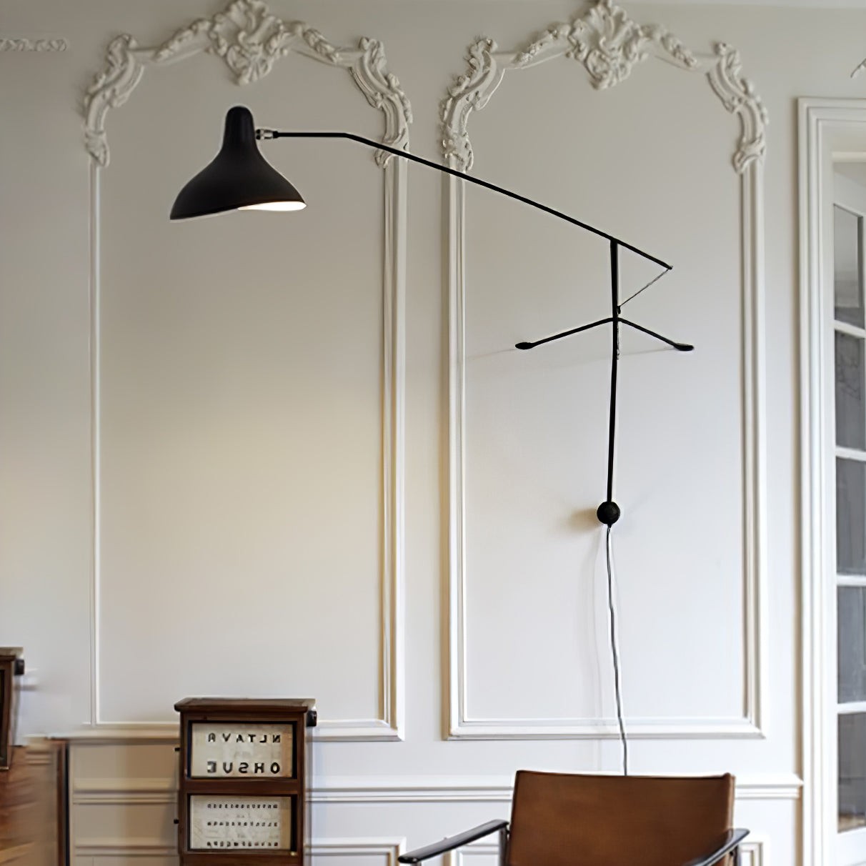 Moderne eendenbek-design Mantis Arm Wandlamp HL1112