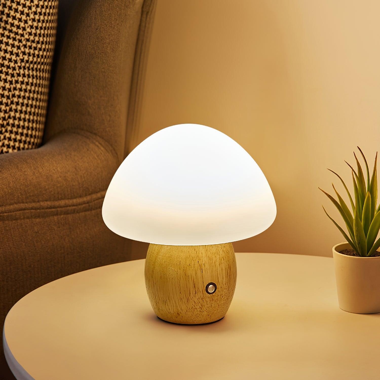LED Mushroom Touch Lamp Dimbare Tafellamp HL678