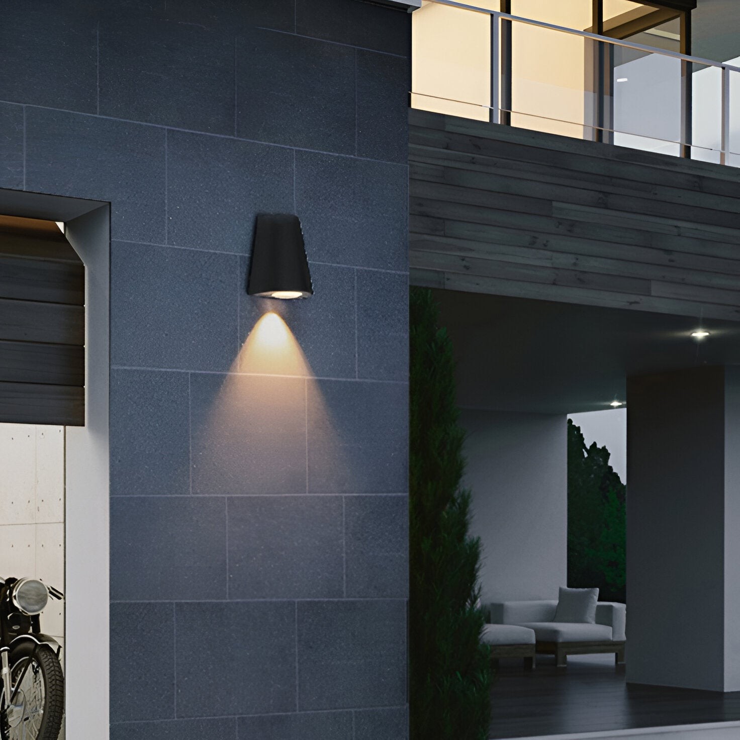 Nordic Aluminium IP65 Waterdichte Buitenwandlamp HL3493
