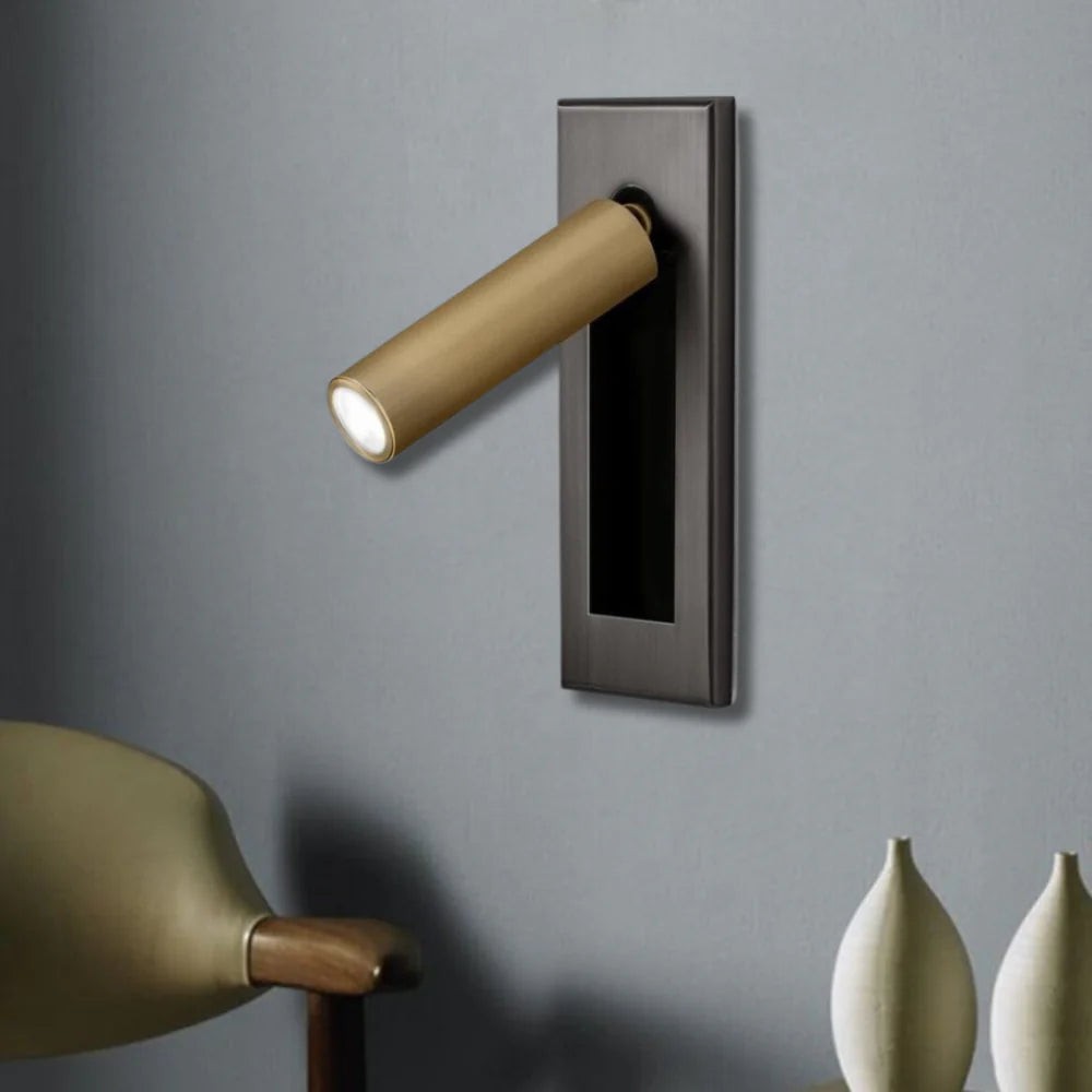 De moderne vierkante wandlamp HL3343