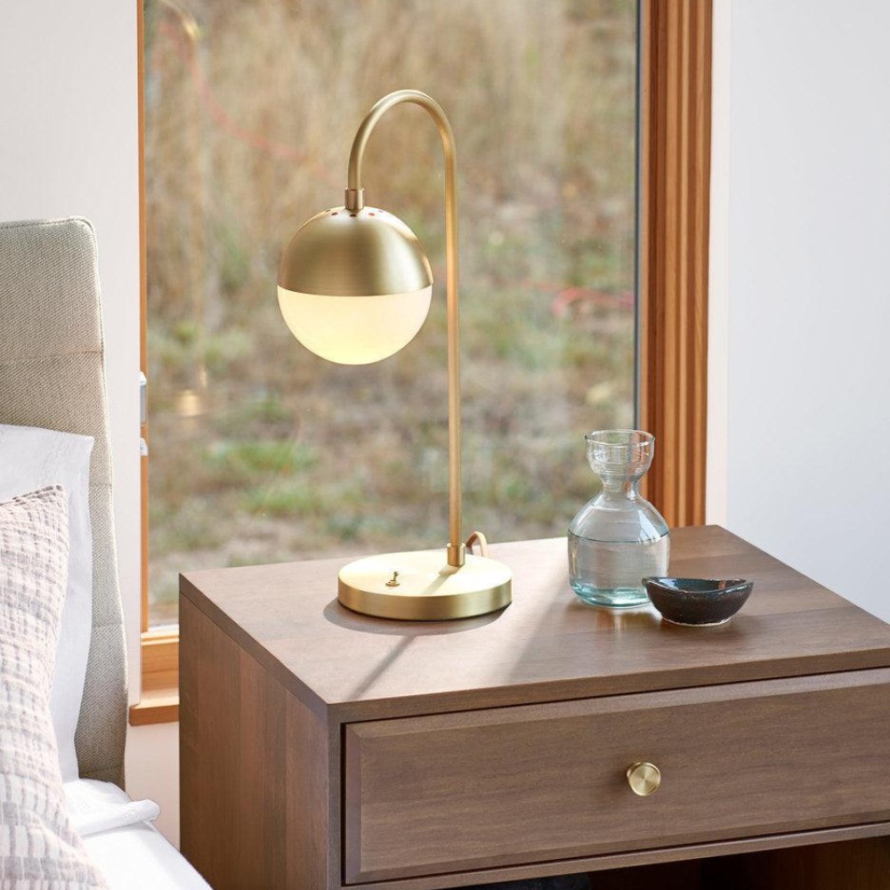 Gouden Blad Elegantie Tafellamp HL3396