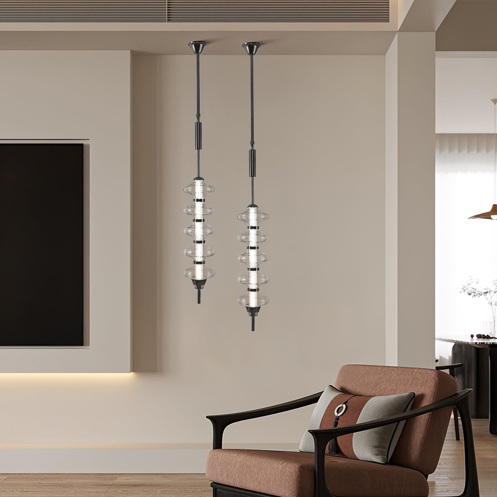 Lichte luxe stijl kalebas hanglamp HL378