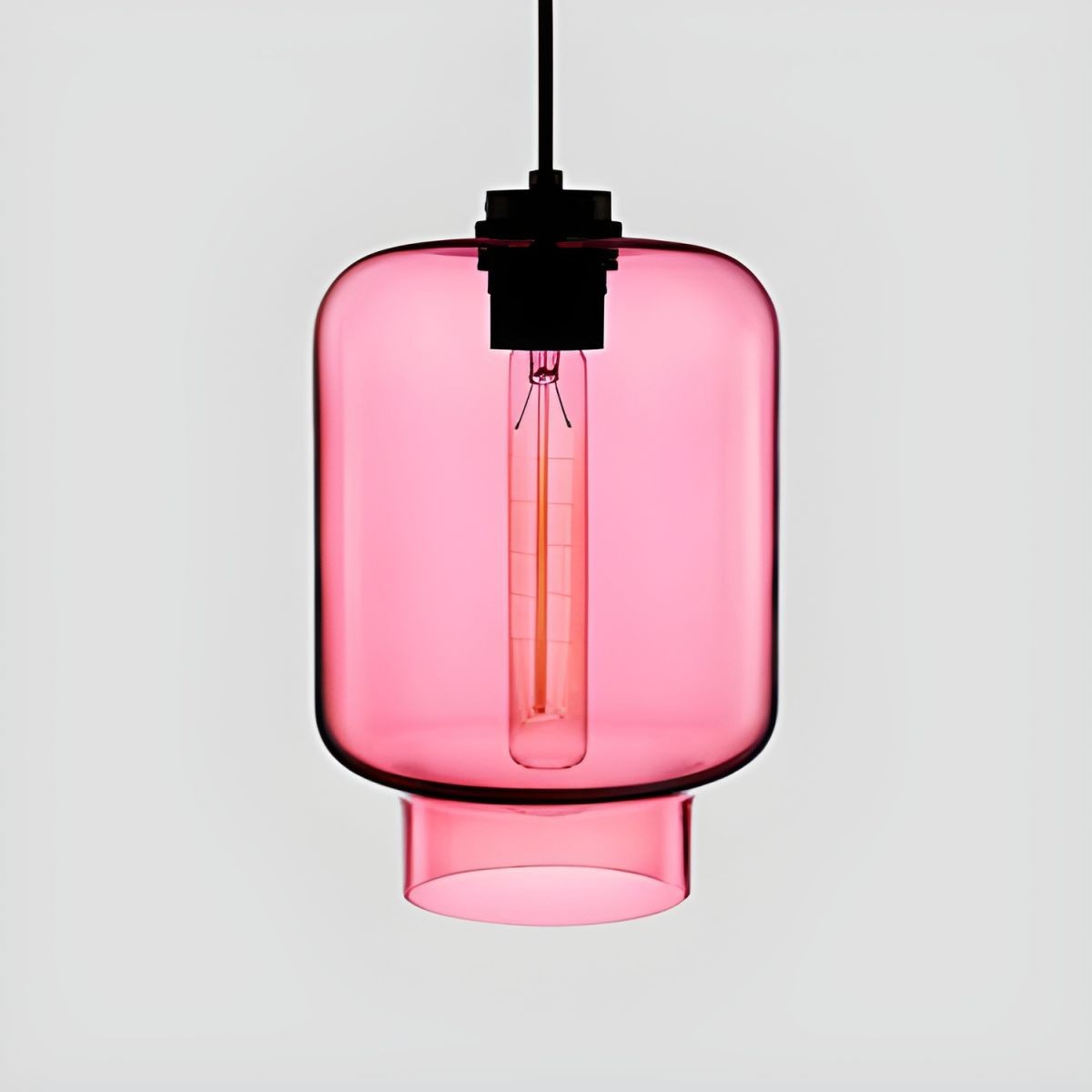 Hanglamp in de Crystalline-serie - Geblazen Glas Veelkleurige Glazen Hanglamp HL1056