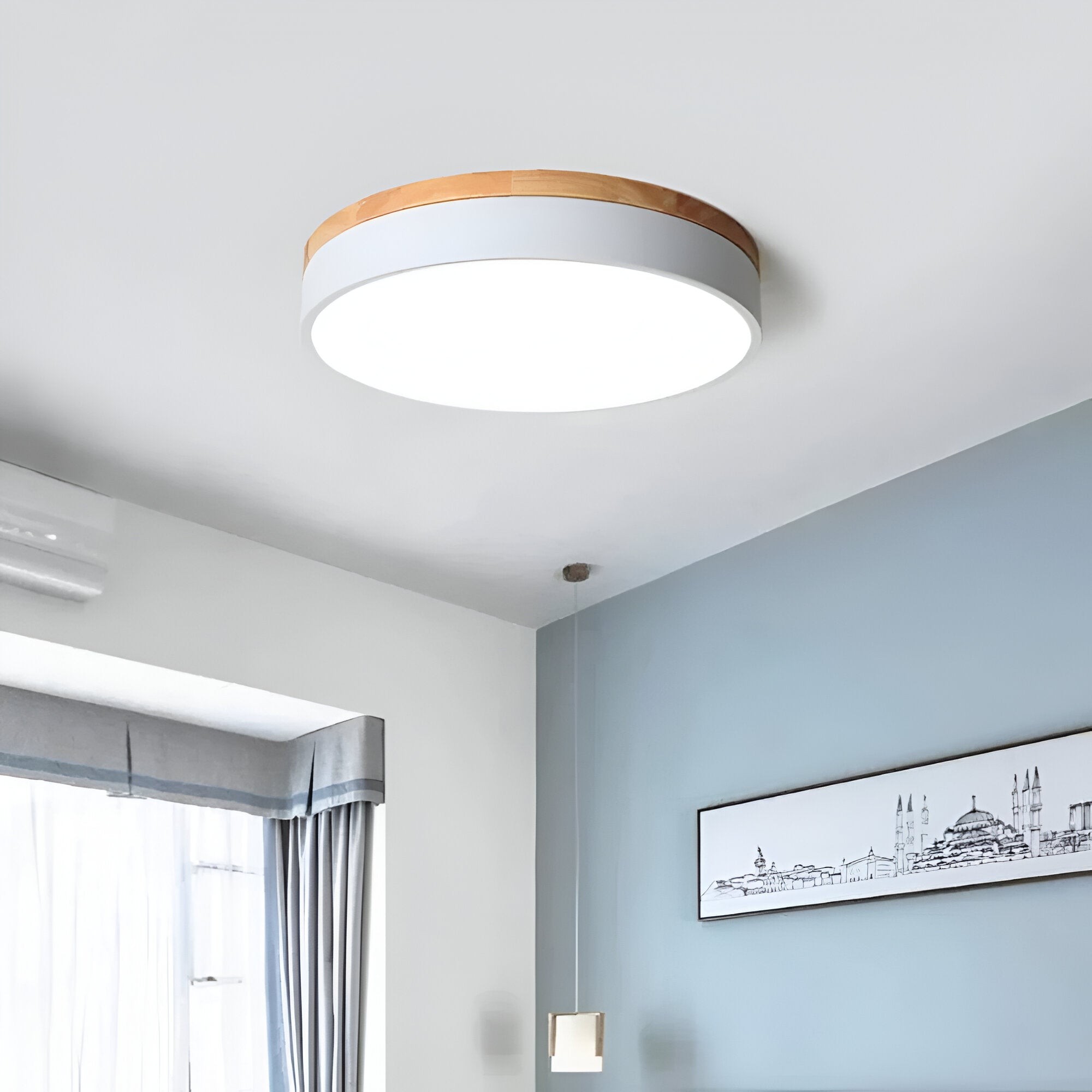 Nordic LED ronde plafondlamp van acryl, minimalistisch design HL1289