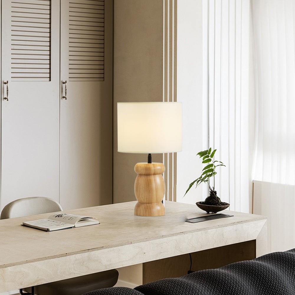 Tafellamp van kiezelhout HL3000