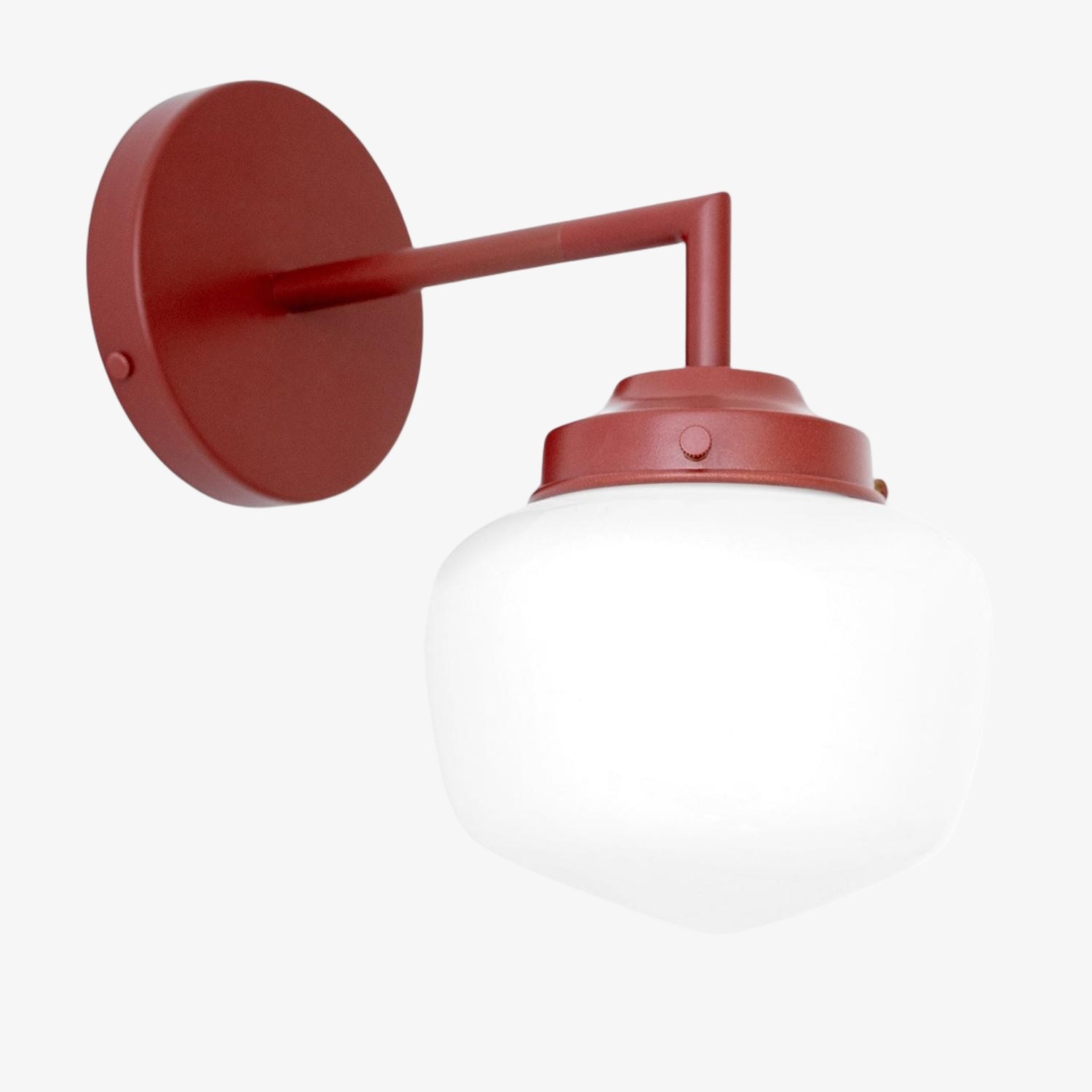 Opaalglazen wastafellamp - Vintage geïnspireerde badkamerwandverlichting HL1666
