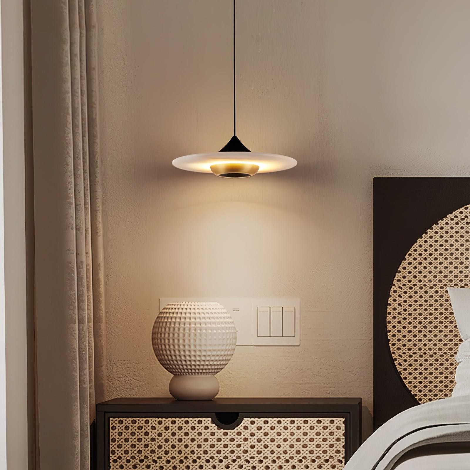Vliegende Schotel Marmeren Hanglamp HL426