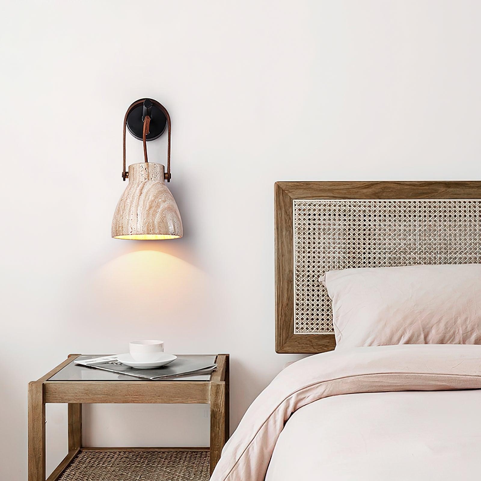 Gepersonaliseerde creatieve gebogen draagbare wandlamp HL512