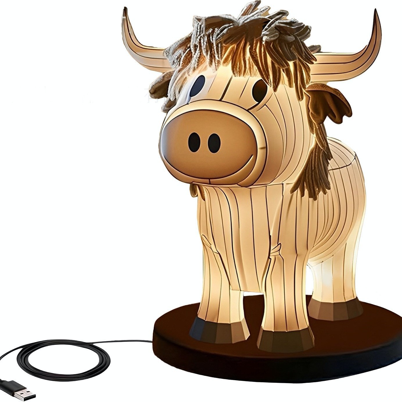 Magisch dierenbeeld Hars Tafellamp HL590