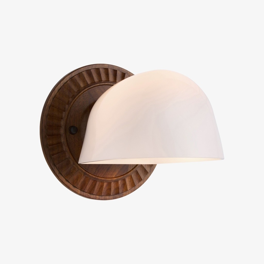 Fiesta wandlamp met ribbels - Art Deco-geïnspireerd ontwerp voor de badkamer HL2001