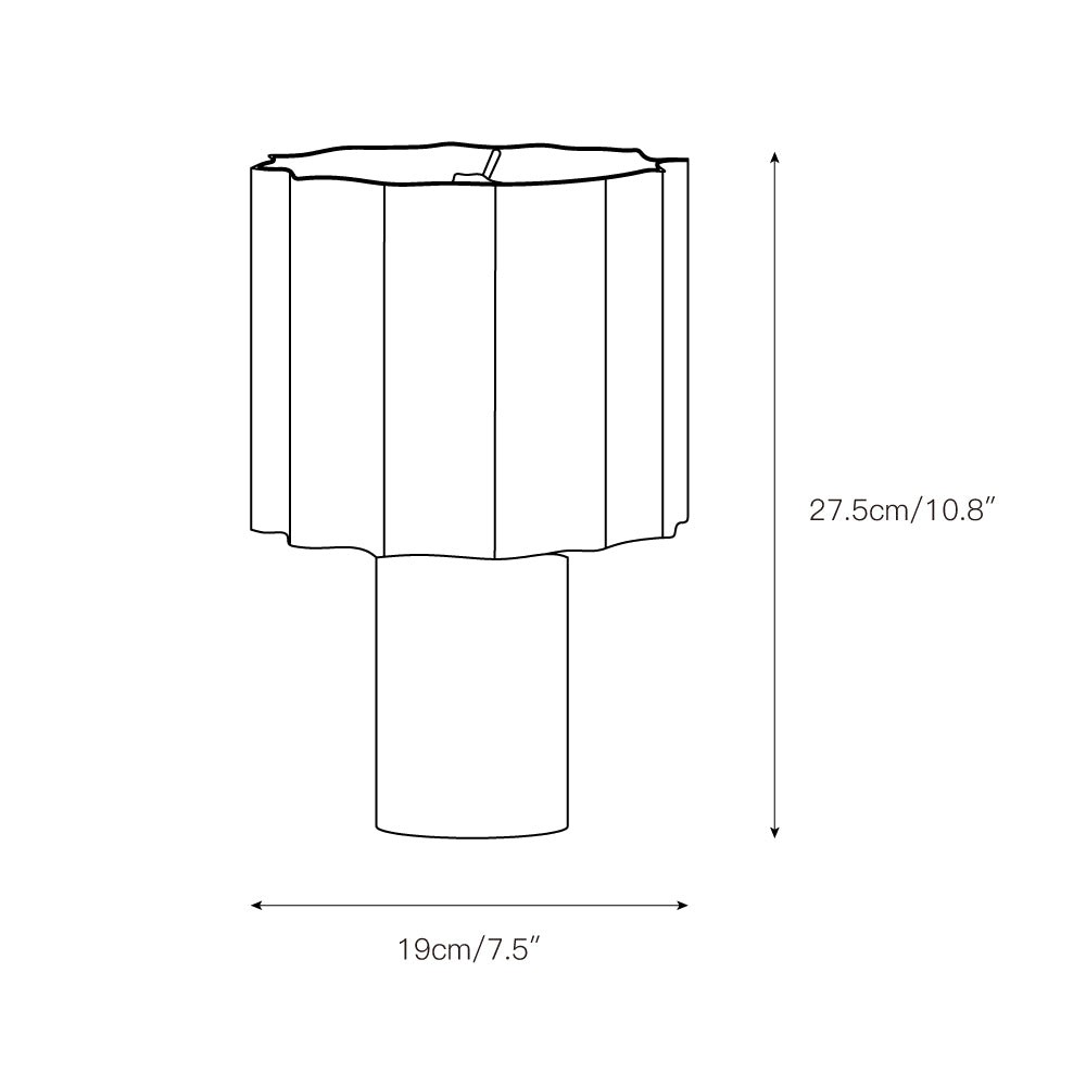Valli tafellamp (met ingebouwde batterij) HL3221