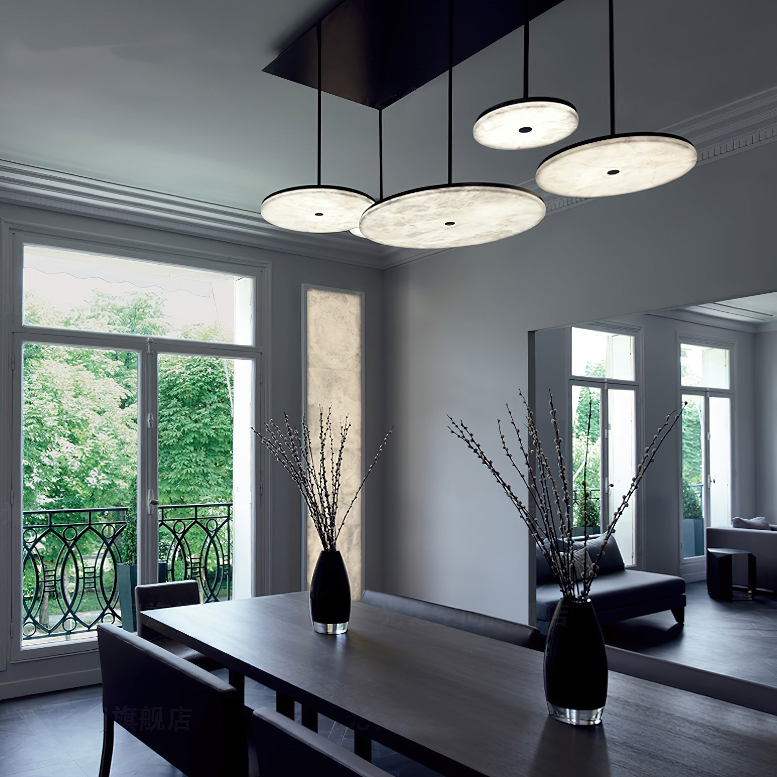 Wyatt Alabaster hanglamp HL2980