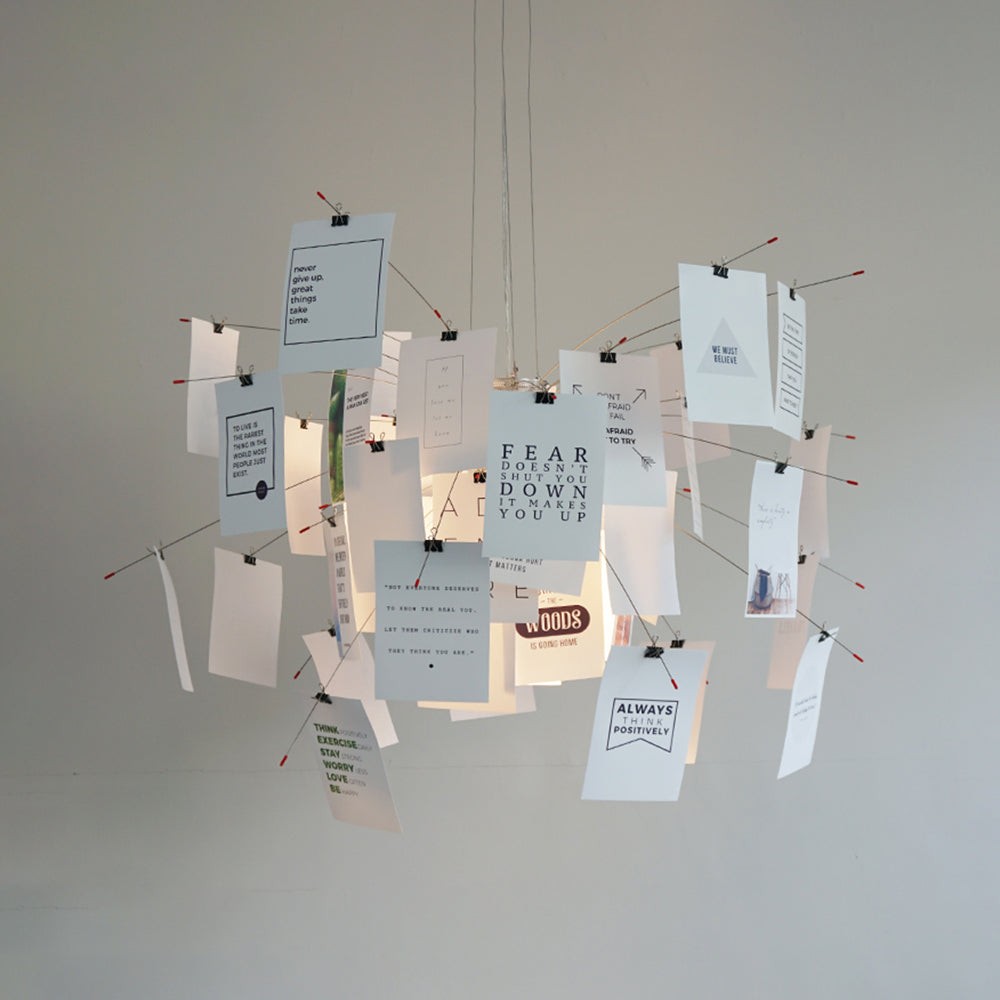 Renée Creatieve Schilderij Hanglamp Art Deco Slaapkamer Woonkamer HL1409
