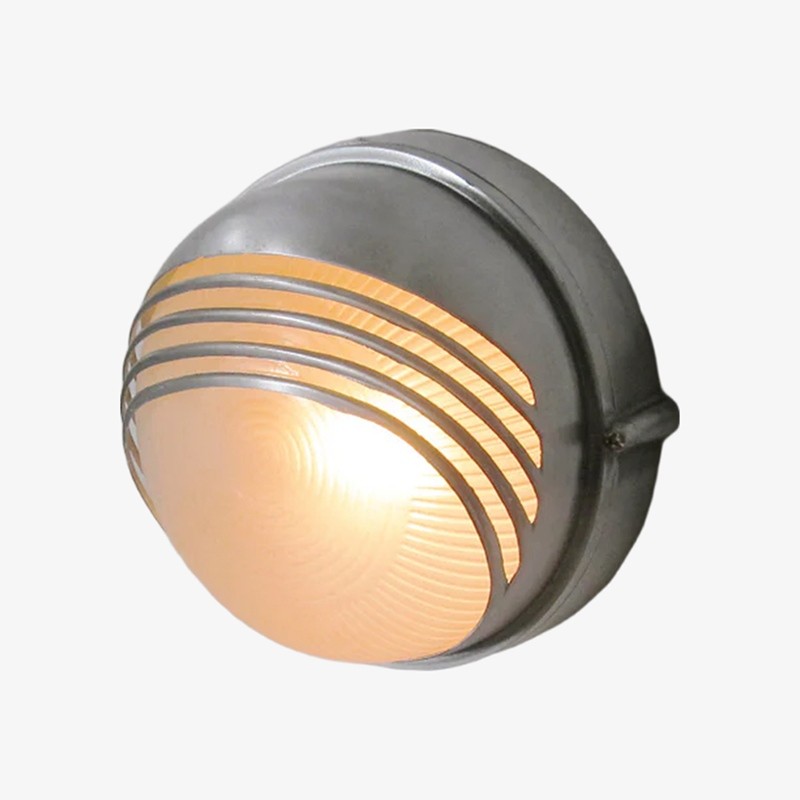 Morvane Industriële Buitenwandlamp - Retro Metalen Armatuur voor Entree, Terras, Buiten HL2549
