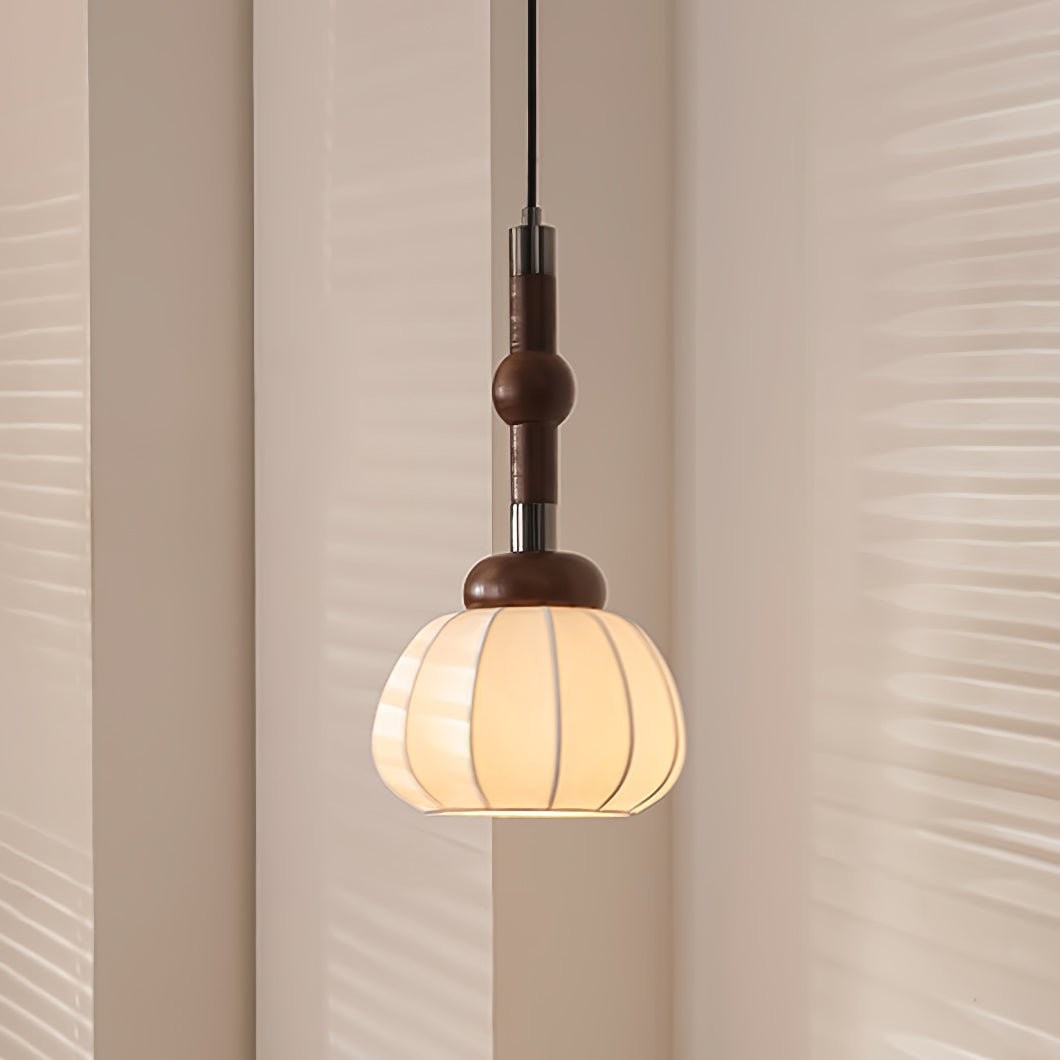 Zijden bol hanglamp HL741
