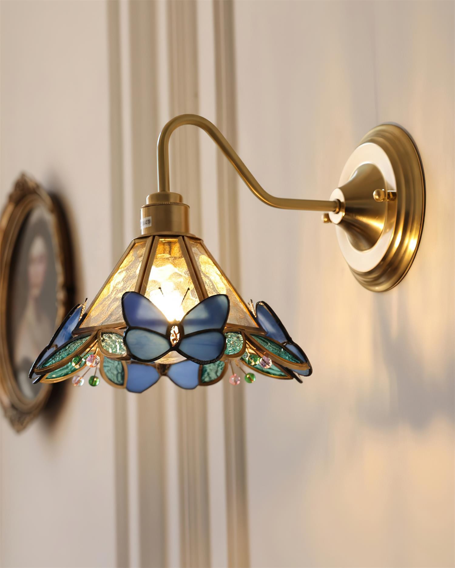 Vlinder Juweel Wandlamp HL2793