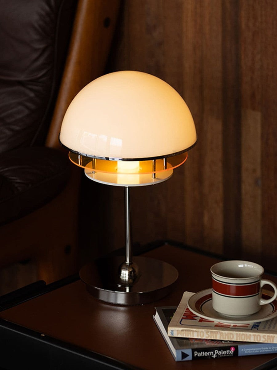 Bauhaus Vintage Stijl Acryl Zonsondergang Tafellamp HL1033