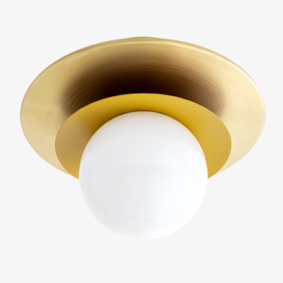 Artivo gelaagde moderne plafondlamp van messing - Stijlvolle woondecoratie HL1765