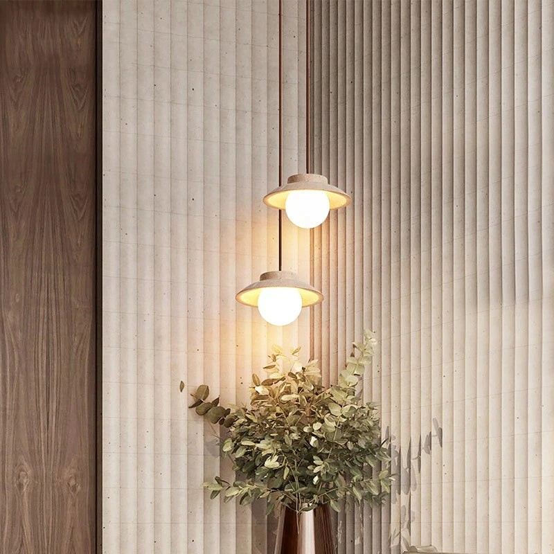 Travertin LED-hanglamp HL3489