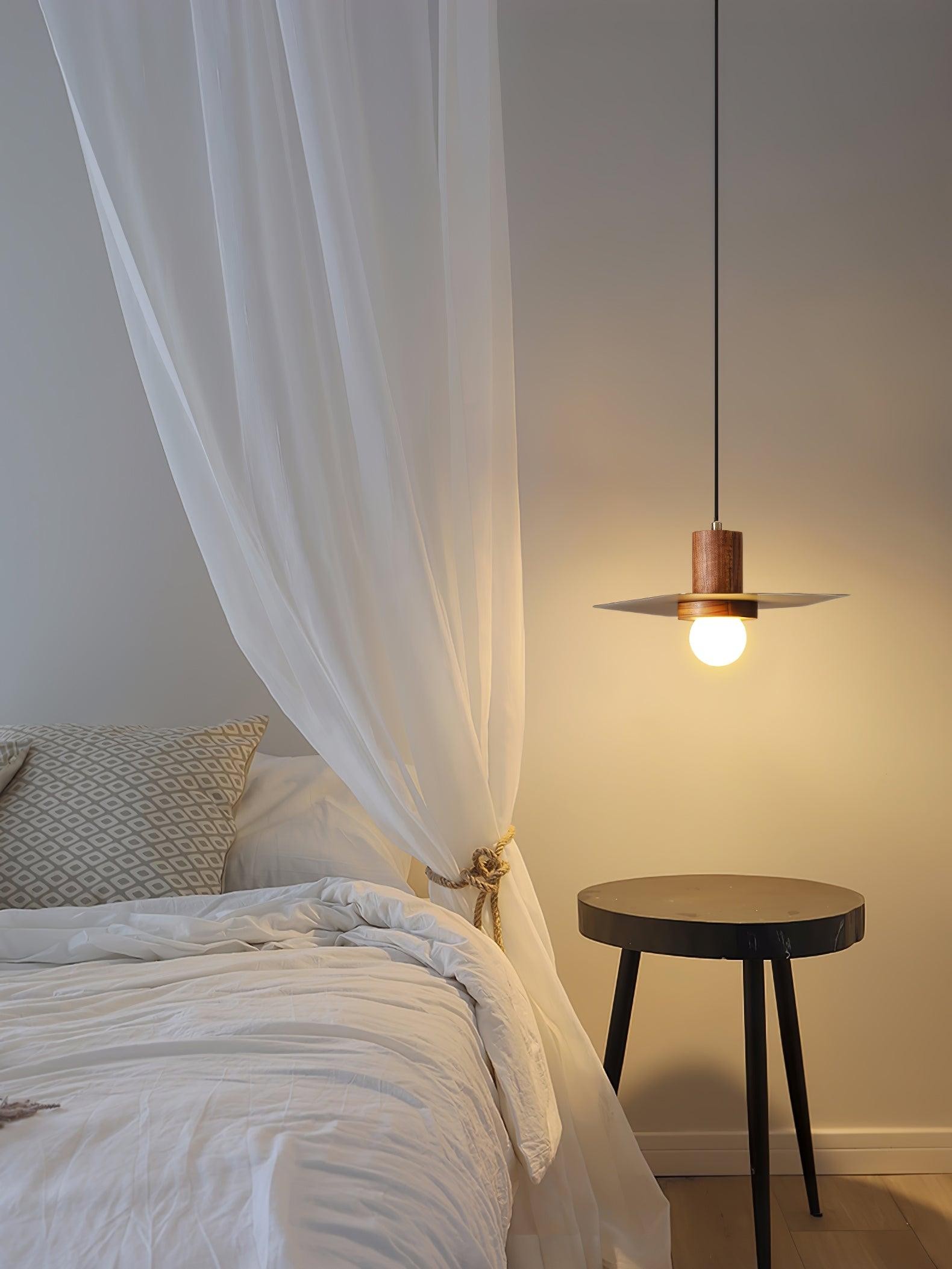Walnoot Koper Jupiter Hanglamp HL983