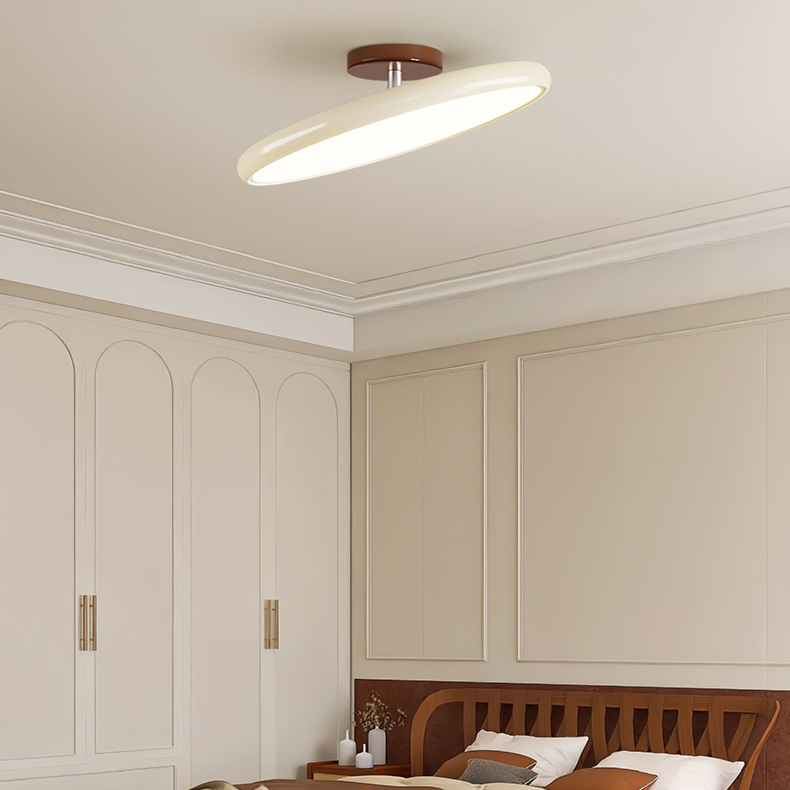 Moderne verstelbare schijfplafondlamp HL607