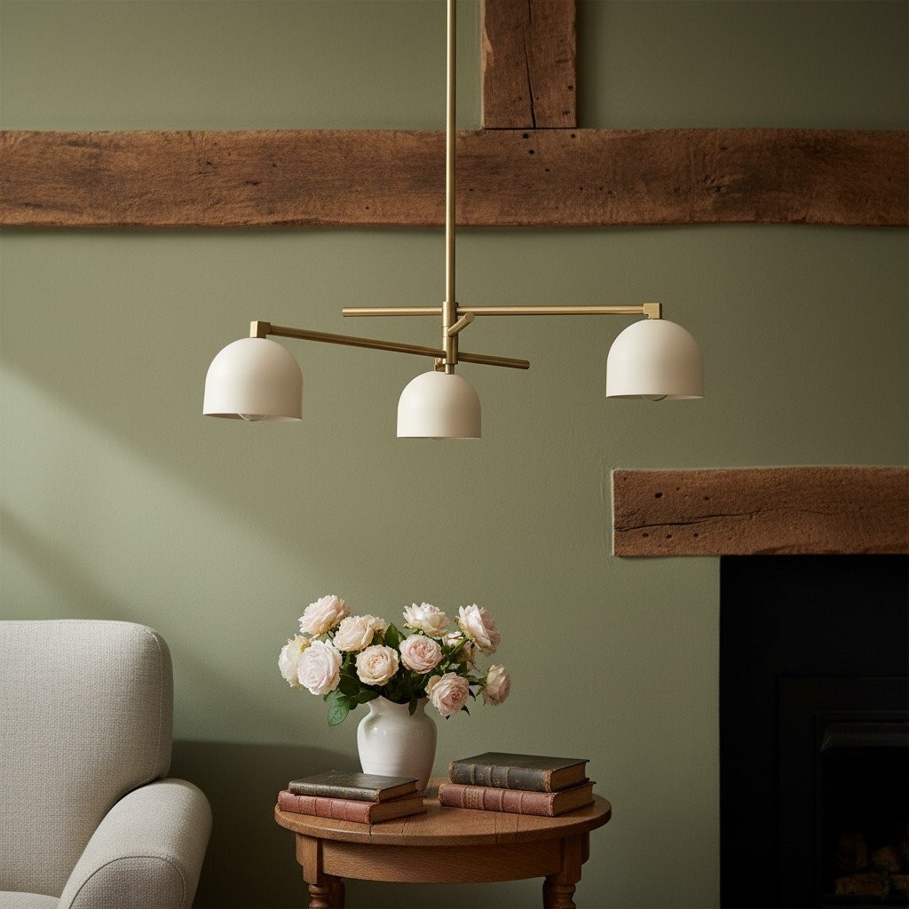 Metio Dome Stijlvolle Plafondkroonluchter - Tijdloos Home Lighting Accent HL1742
