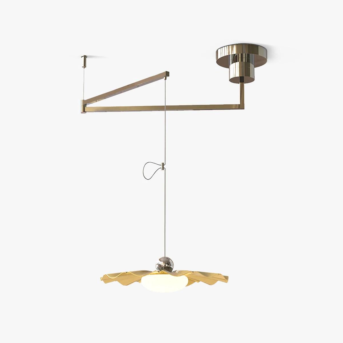 Hanglamp met bloeiende bloemmotief HL2907