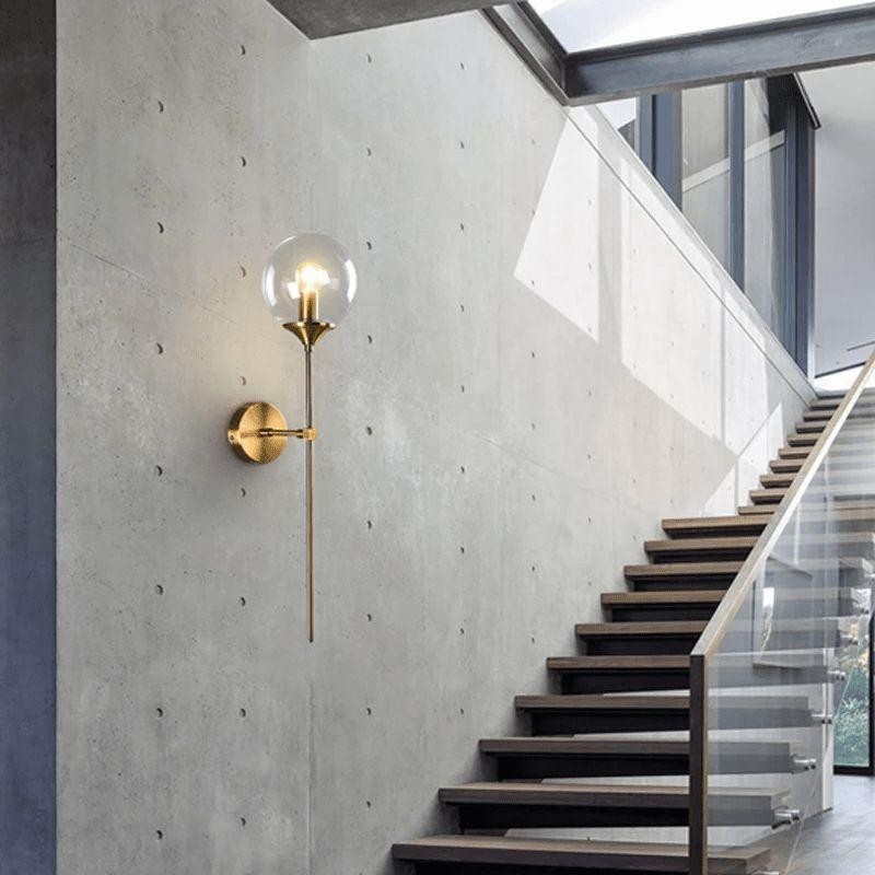 Nordic Glazen Bollen Magische Bonen Wandlamp Voor Binnen HL65