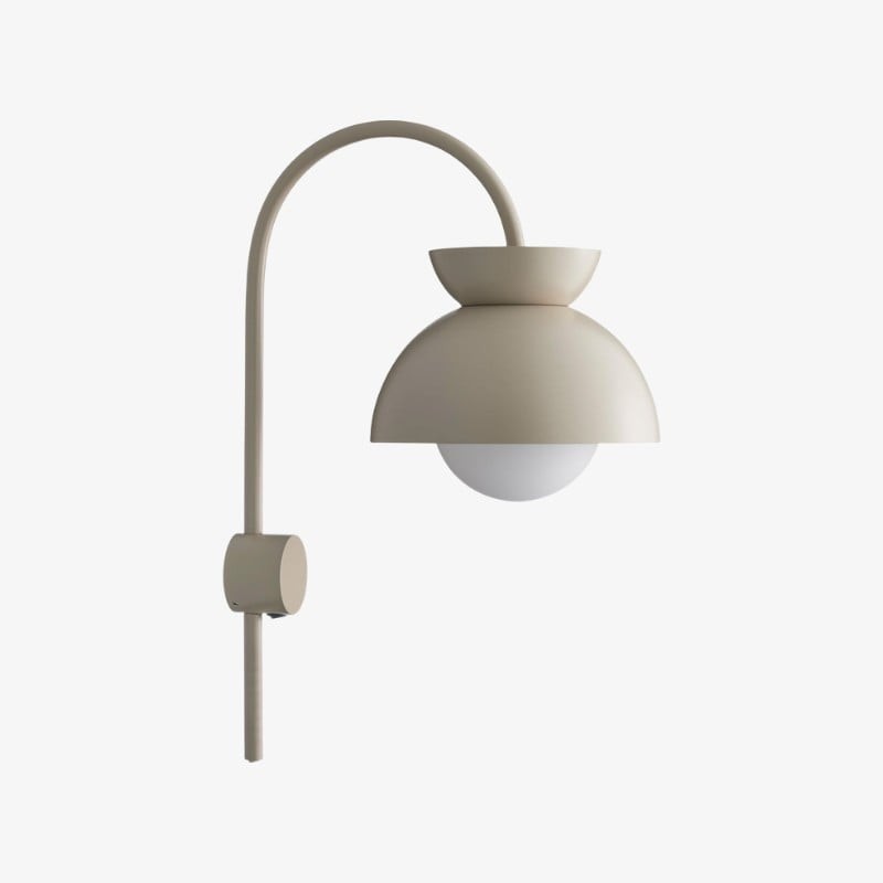 Aurelia wandlamp met gelaagd koepelontwerp in modern metaal voor slaapkamer of hal HL1976