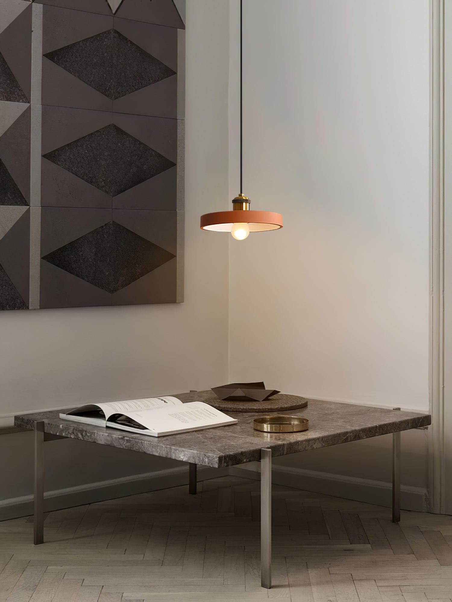 Moderne hars geometrische hanglamp HL787