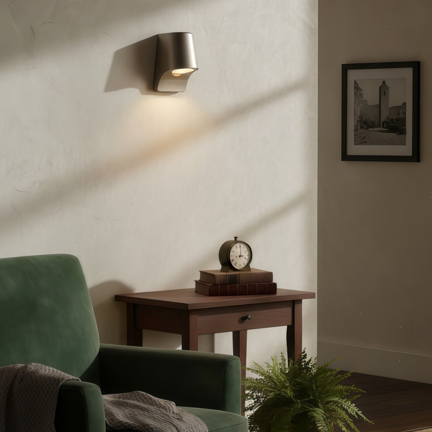 Rivathis Minimalistische Metalen Wandlantaarn van tin - Stijlvolle Verandalamp, Ideaal voor Entree of Tuin HL2088