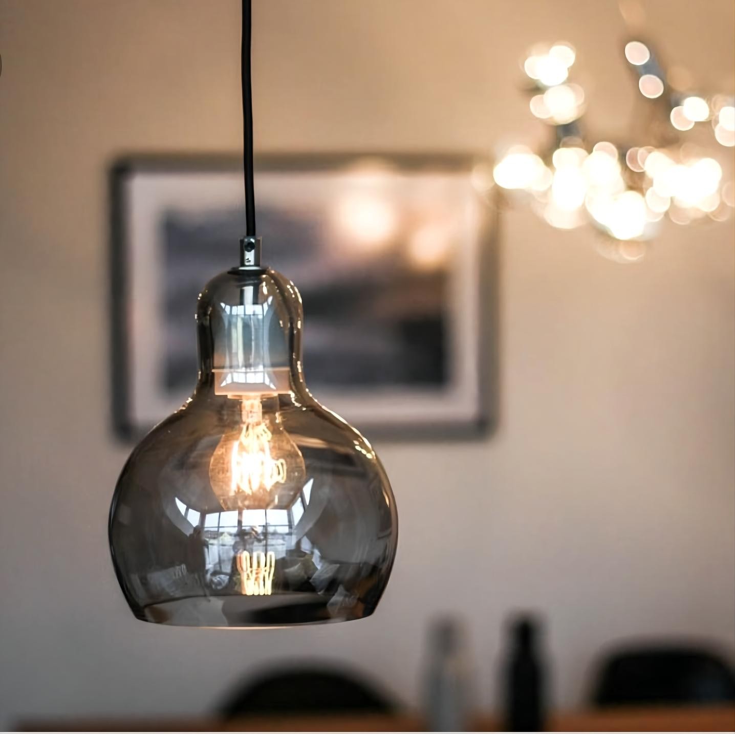 Mega Bulb Retro Glazen Hanglamp