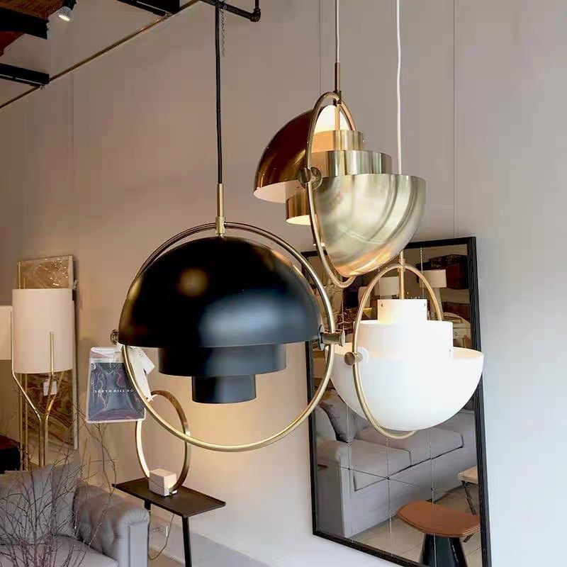 Multilayer Draaibare Metalen Hanglamp HL36