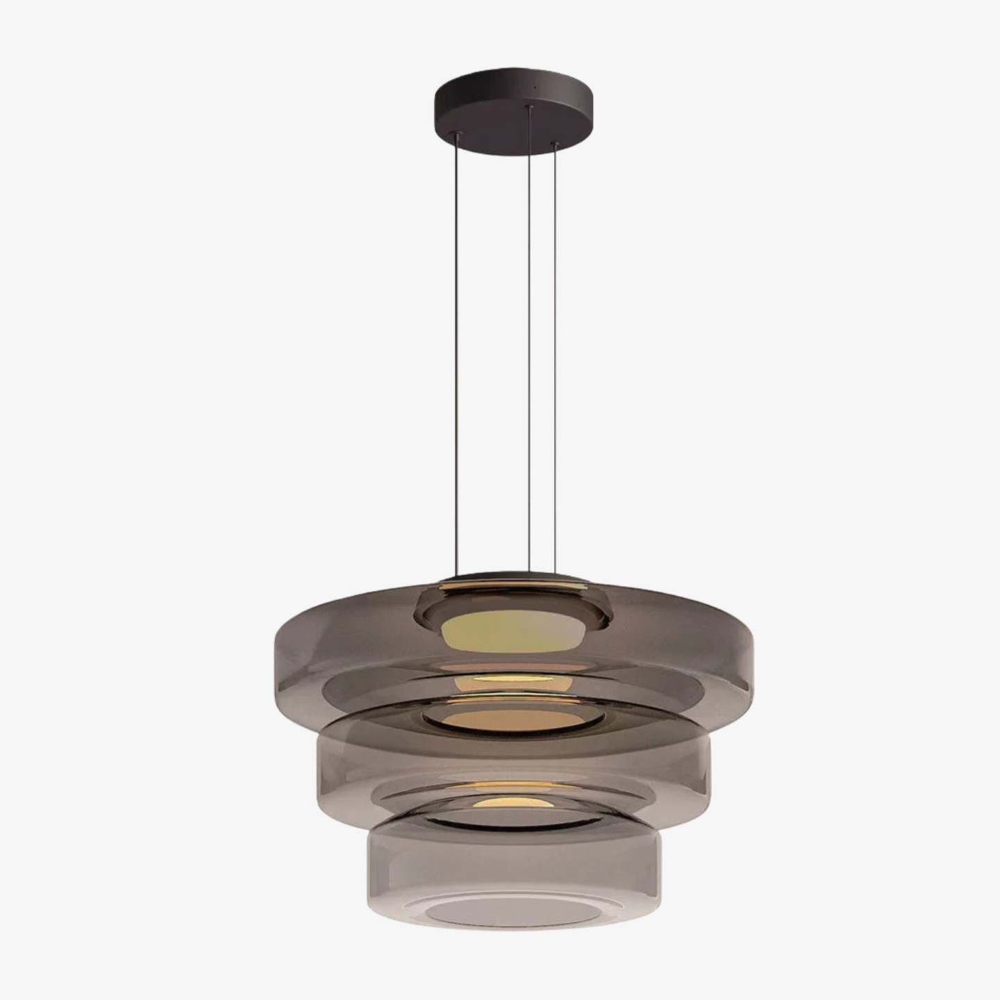Nora Glazen Schijf Hanglamp - Scandinavische Hanglamp voor Woonkamers en Keukens HL1929