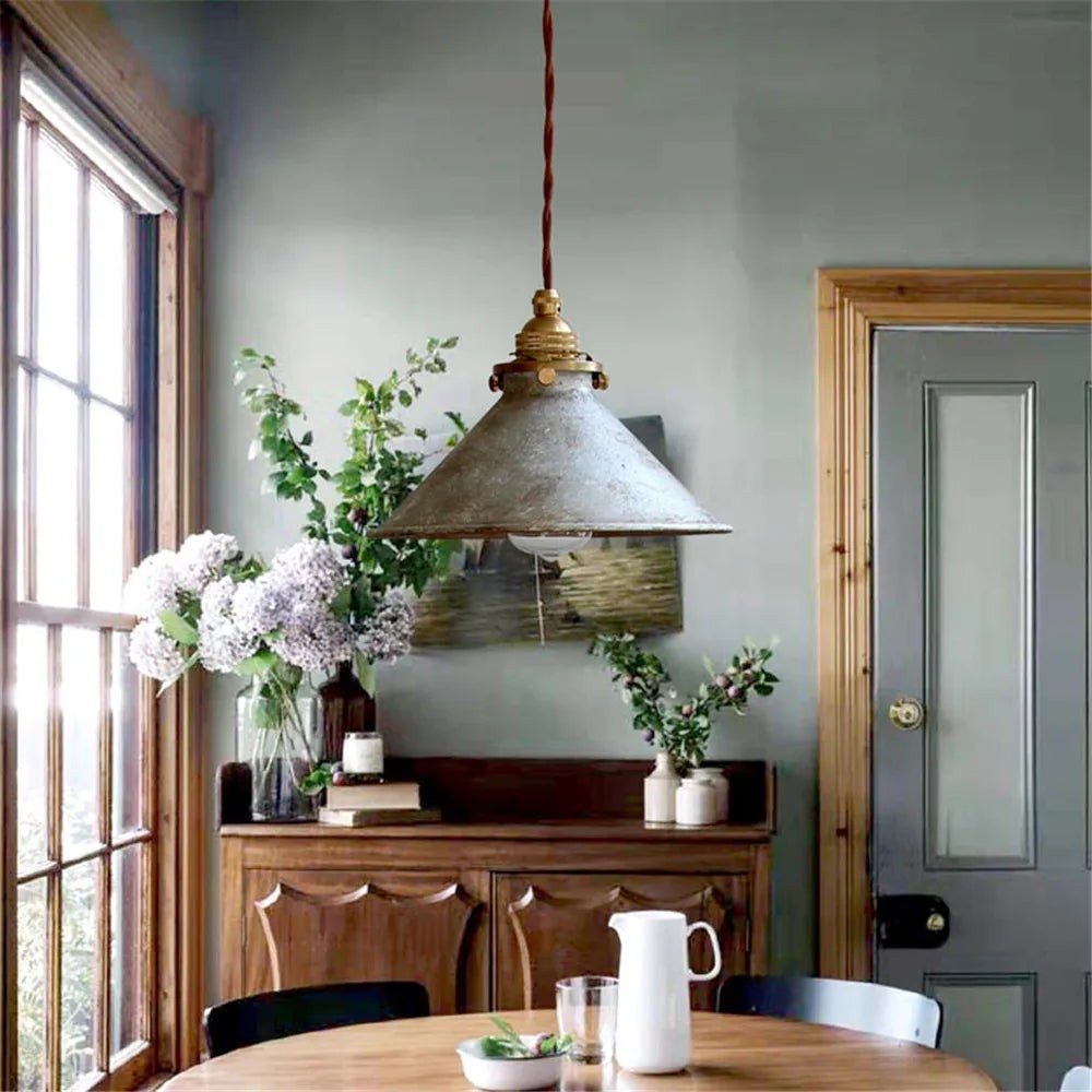 Industriële vintage hanglamp HL1296