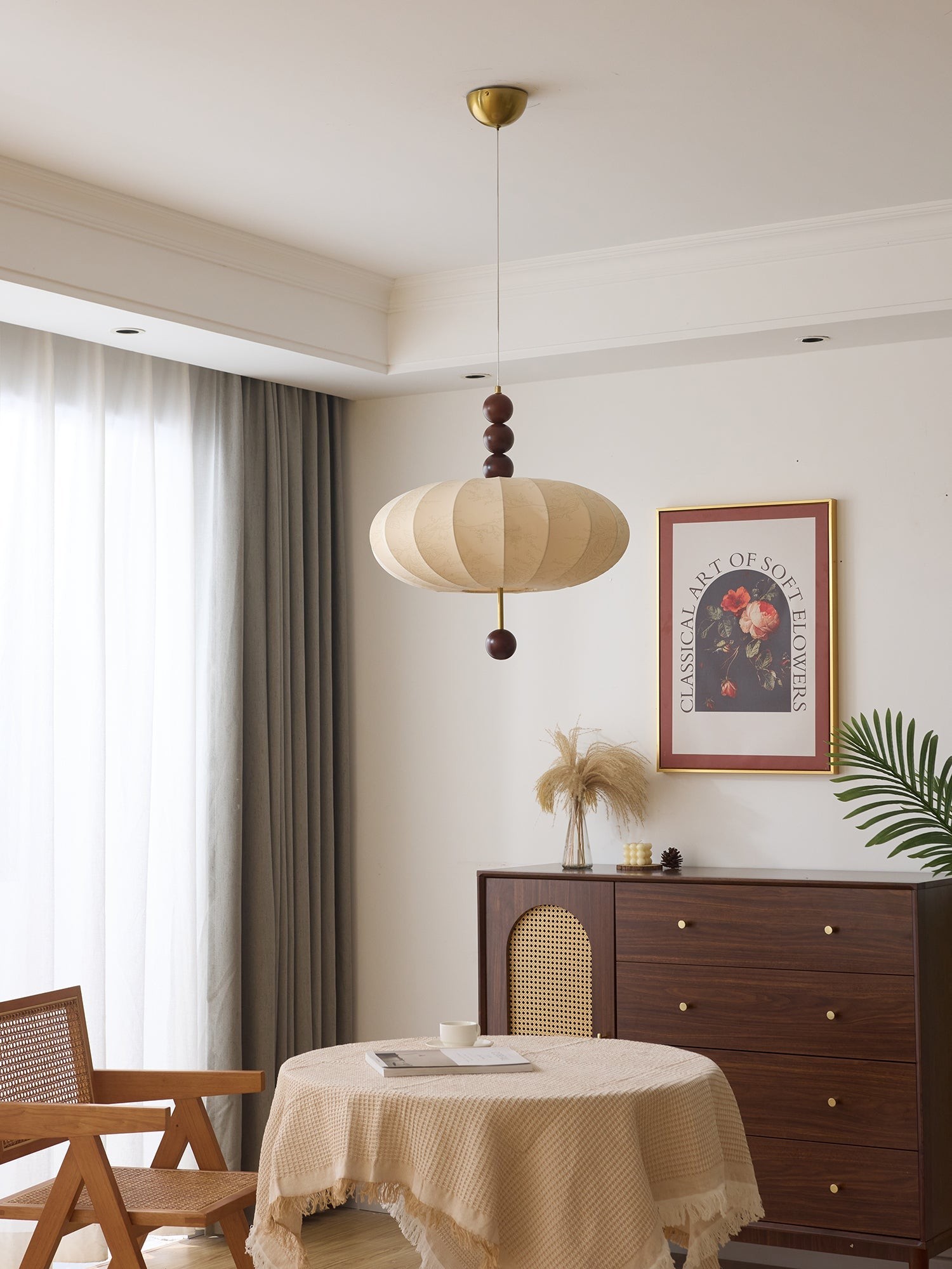Adelaide stoffen hanglamp HL2903