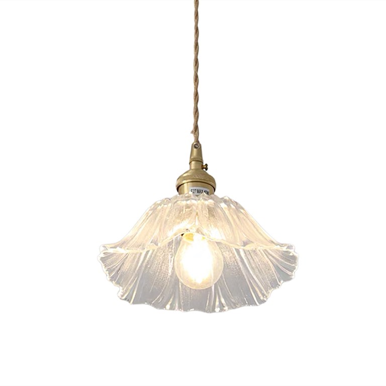 Moderne kunst bloem vorm keuken glazen hanglamp HL46