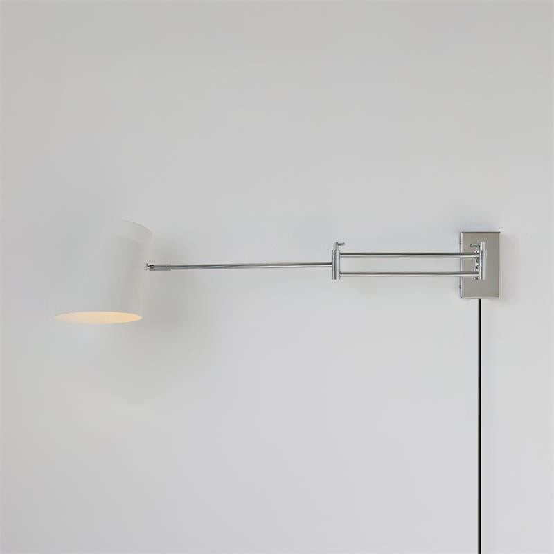 Moderne eenvoudige metalen schommellamp met stekker HL1074