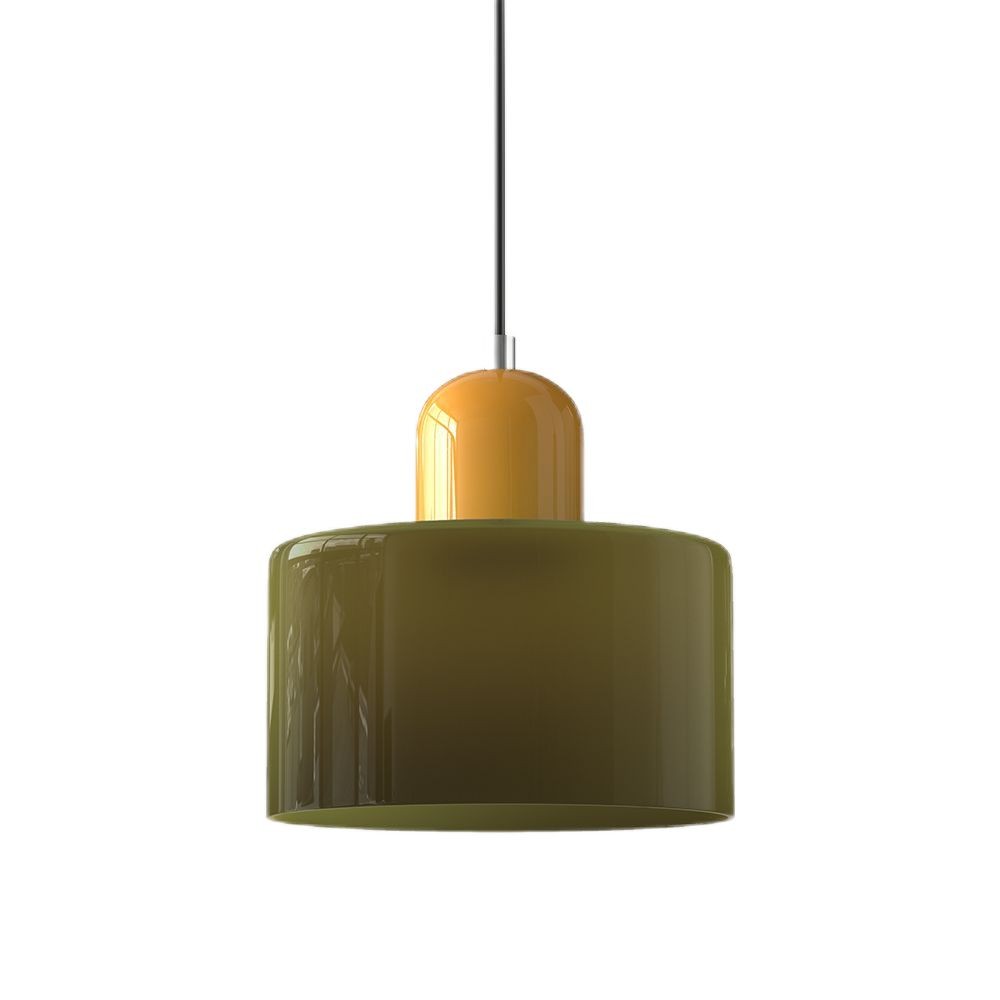 Kalo Cilinder Hanglamp - Glazen Lamp in Scandinavische Stijl voor Eet en Slaapkamer HL107