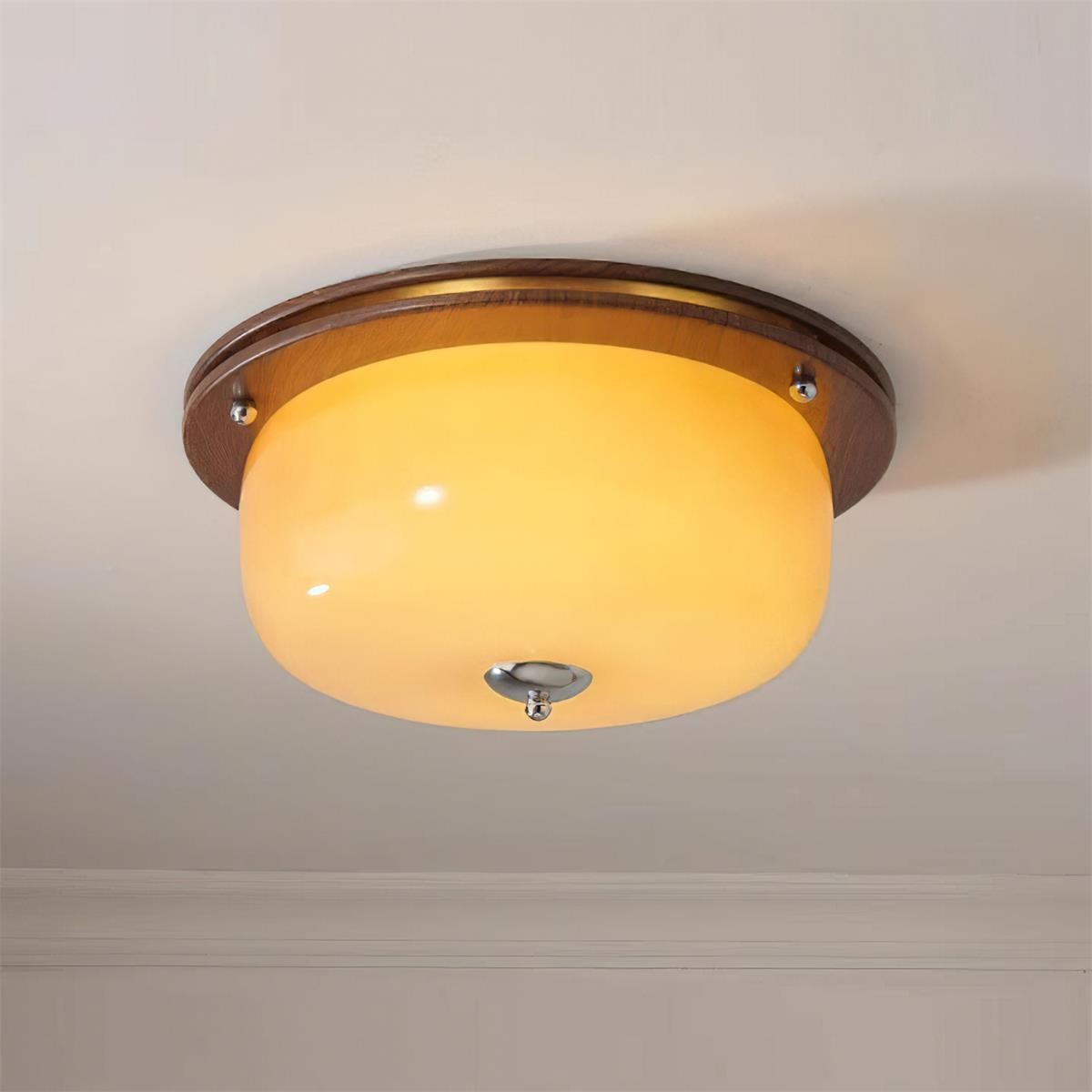 Justice glazen plafondlamp HL2583