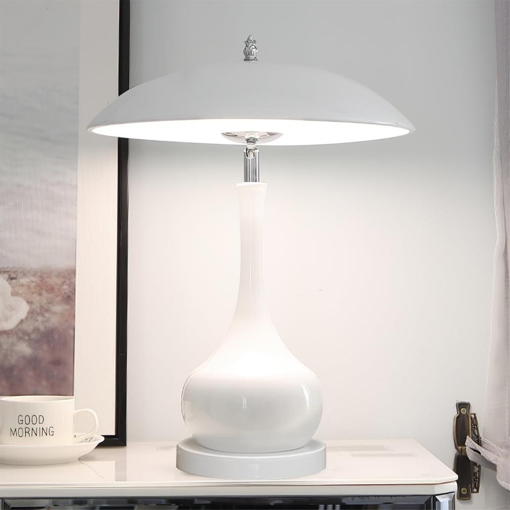 Elegante gebogen tafellamp HL367