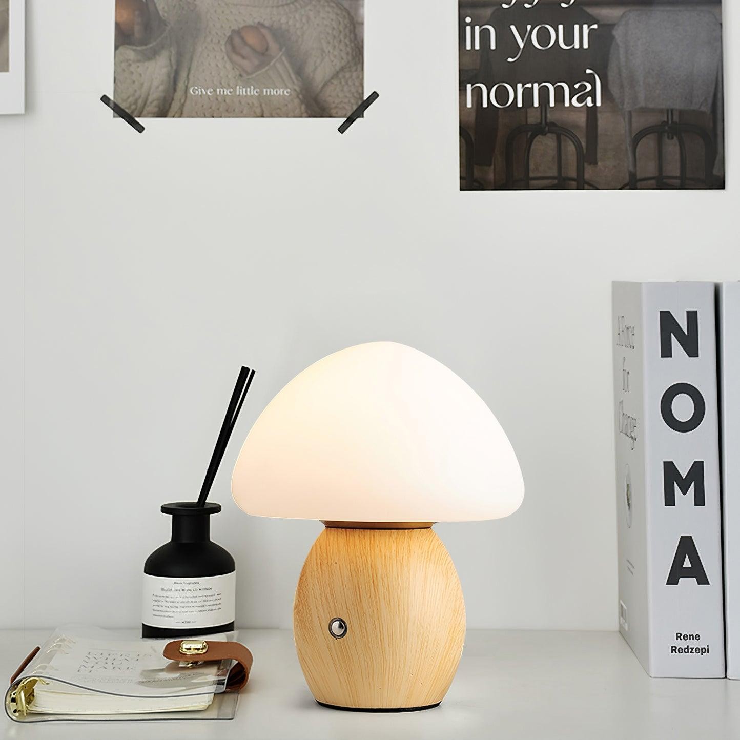 LED Mushroom Touch Lamp Dimbare Tafellamp HL678